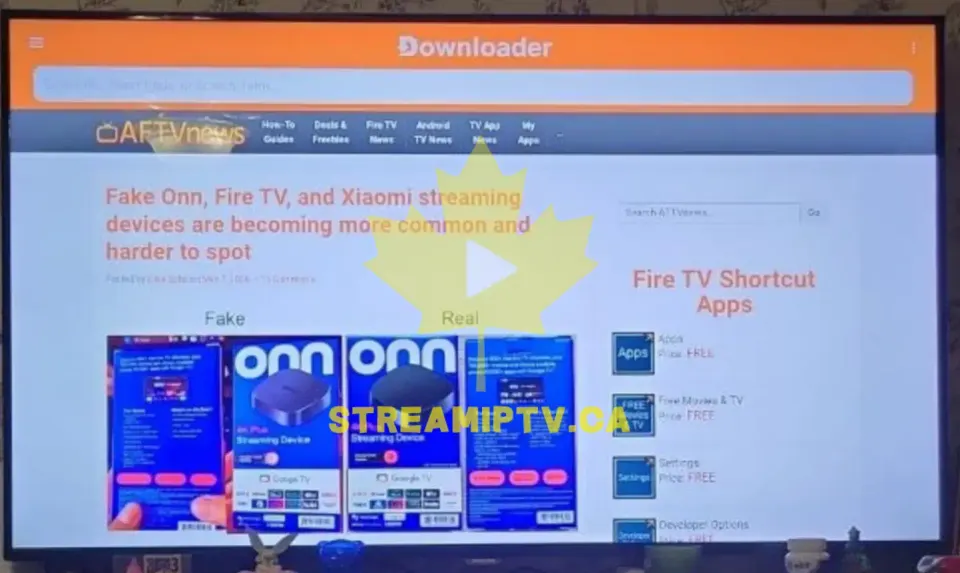 Étape 1 : Ouvrez l’application Downloader sur votre FireStick.